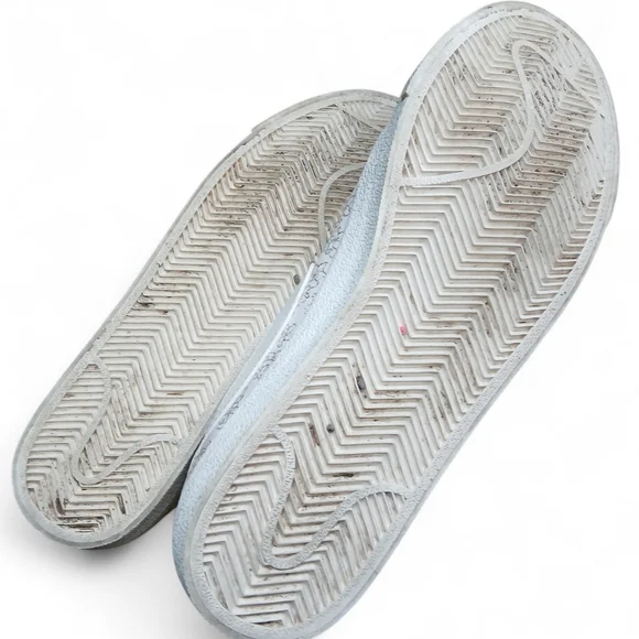 Niker Blazer Low Women's Size 8 White Floral Sneakers - Picture 10 of 10